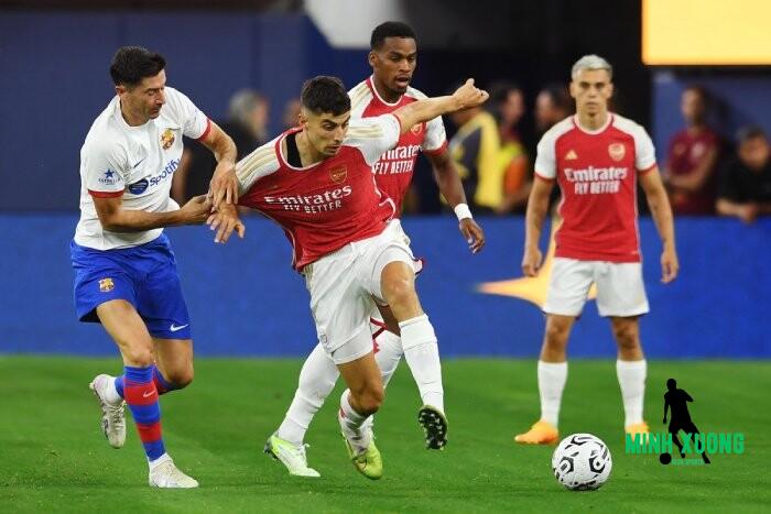 Lịch sử đối đầu Arsenal vs Barca luôn thu hút sự quan tâm của người hâm mộ